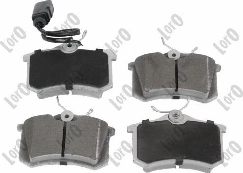 ABAKUS 231-02-012 - Kit de plaquettes de frein, frein à disque cwaw.fr