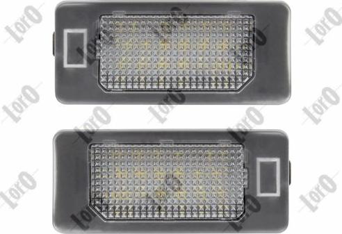 ABAKUS L53-210-0004LED - Feu éclaireur de plaque cwaw.fr