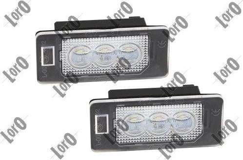 ABAKUS L03-210-0006LED - Feu éclaireur de plaque cwaw.fr