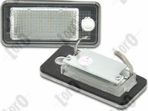 ABAKUS L03-210-0002LED - Feu éclaireur de plaque cwaw.fr