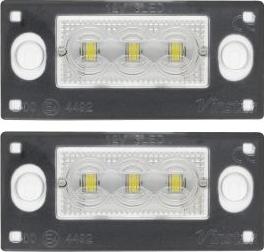 ABAKUS L03-210-0010LED - Feu éclaireur de plaque cwaw.fr