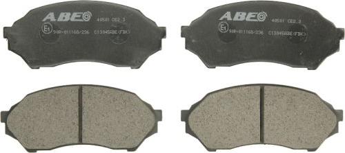 ABE C13045ABE - Kit de plaquettes de frein, frein à disque cwaw.fr