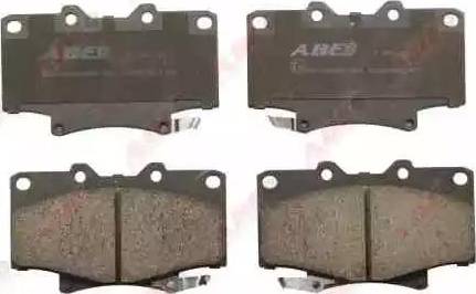 ABE C12055ABE - Kit de plaquettes de frein, frein à disque cwaw.fr