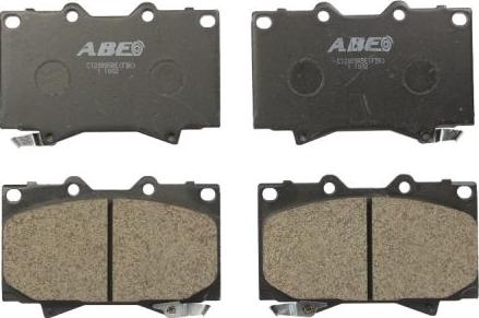 ABE C12088ABE - Kit de plaquettes de frein, frein à disque cwaw.fr