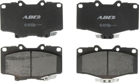 ABE C12071ABE - Kit de plaquettes de frein, frein à disque cwaw.fr