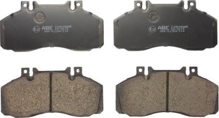 ABE C1M048ABE - Kit de plaquettes de frein, frein à disque cwaw.fr