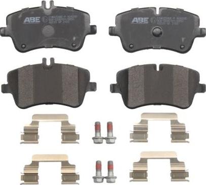 ABE C1M025ABE-P - Kit de plaquettes de frein, frein à disque cwaw.fr