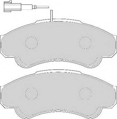 ABEX AVR109 - Kit de plaquettes de frein, frein à disque cwaw.fr