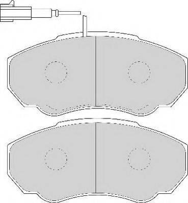 ABEX AVR108 - Kit de plaquettes de frein, frein à disque cwaw.fr