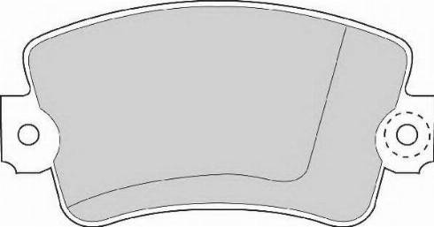 ABEX AVR119 - Kit de plaquettes de frein, frein à disque cwaw.fr