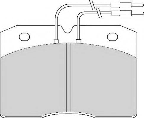 ABEX AVR130 - Kit de plaquettes de frein, frein à disque cwaw.fr