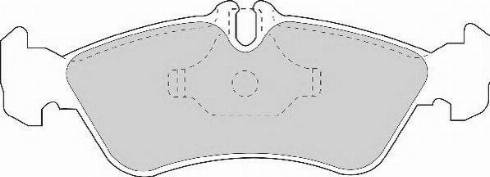 ABEX AVR137 - Kit de plaquettes de frein, frein à disque cwaw.fr