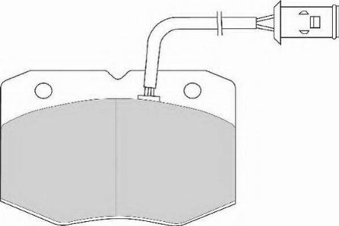 ABEX AVR128 - Kit de plaquettes de frein, frein à disque cwaw.fr