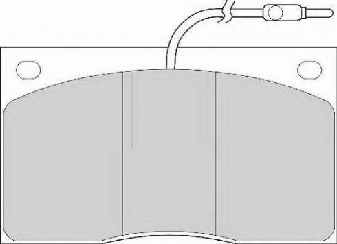 ABEX AVR123 - Kit de plaquettes de frein, frein à disque cwaw.fr