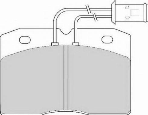 ABEX AVR127 - Kit de plaquettes de frein, frein à disque cwaw.fr