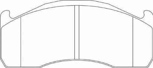 ABEX G6955 - Kit de plaquettes de frein, frein à disque cwaw.fr