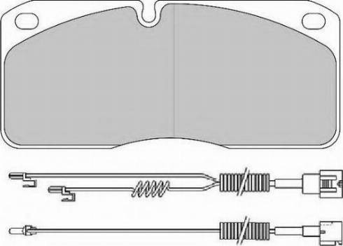 ABEX G6495 - Kit de plaquettes de frein, frein à disque cwaw.fr