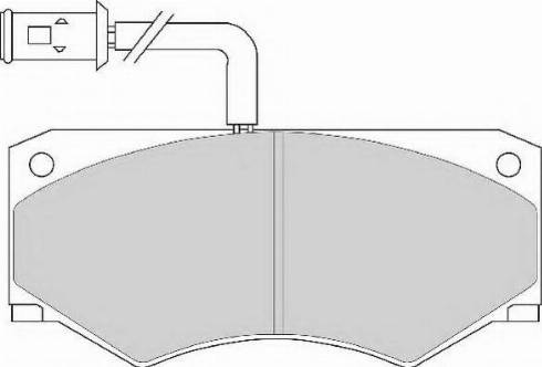 ABEX G6491 - Kit de plaquettes de frein, frein à disque cwaw.fr