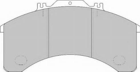 ABEX G6502 - Kit de plaquettes de frein, frein à disque cwaw.fr