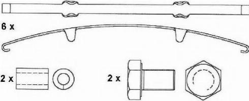 ABEX G6898FE - Kit de plaquettes de frein, frein à disque cwaw.fr