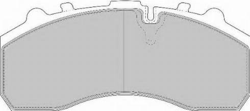 ABEX G6841FE - Kit de plaquettes de frein, frein à disque cwaw.fr