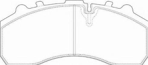 ABEX G6843DFE - Kit de plaquettes de frein, frein à disque cwaw.fr