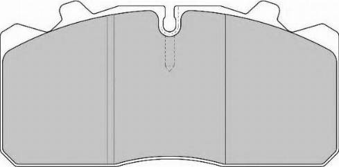 ABEX G6812 - Kit de plaquettes de frein, frein à disque cwaw.fr