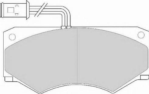 ABEX G6231 - Kit de plaquettes de frein, frein à disque cwaw.fr