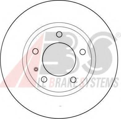 A.B.S. 15735 OE - Disque de frein cwaw.fr