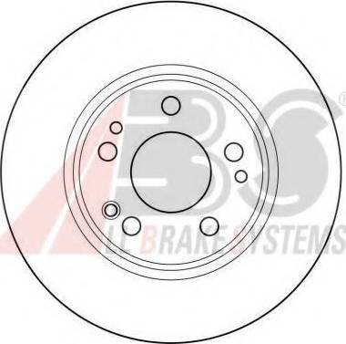 A.B.S. 15789 OE - Disque de frein cwaw.fr