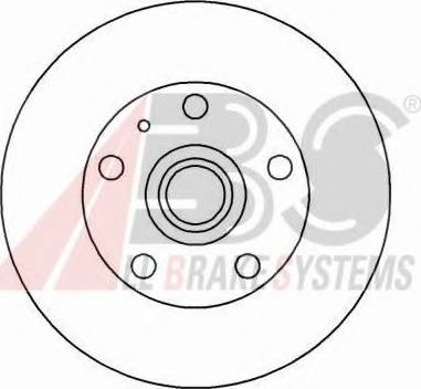 A.B.S. 09.4777.14 - Disque de frein cwaw.fr