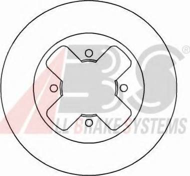 A.B.S. 16165 OE - Disque de frein cwaw.fr