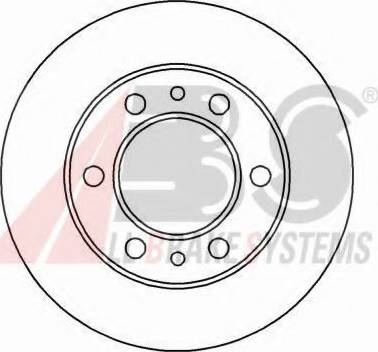 A.B.S. 15654 OE - Disque de frein cwaw.fr