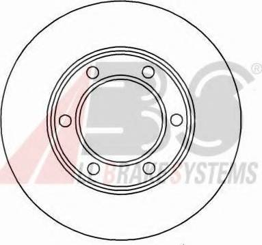 A.B.S. 15575 OE - Disque de frein cwaw.fr