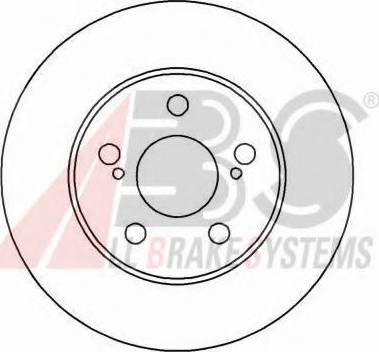 A.B.S. 16301 OE - Disque de frein cwaw.fr