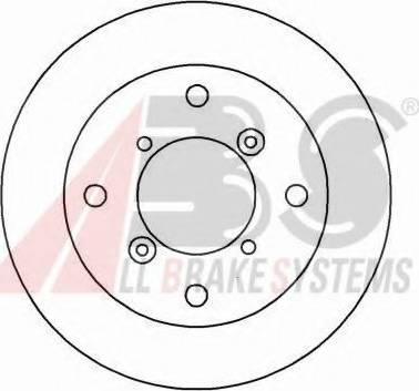 A.B.S. 15992 OE - Disque de frein cwaw.fr