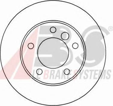 A.B.S. 16085 OE - Disque de frein cwaw.fr