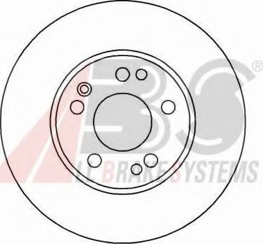 A.B.S. 16107 OE - Disque de frein cwaw.fr