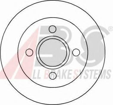 A.B.S. 16191 OE - Disque de frein cwaw.fr