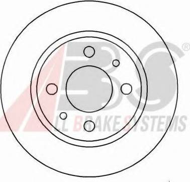 A.B.S. 16596 OE - Disque de frein cwaw.fr