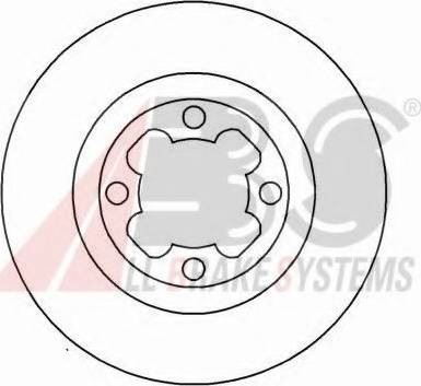 A.B.S. 16143 OE - Disque de frein cwaw.fr