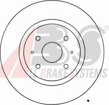 A.B.S. 16906 OE - Disque de frein cwaw.fr