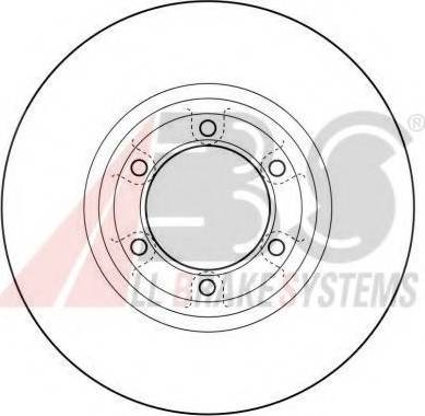 A.B.S. 16074 OE - Disque de frein cwaw.fr