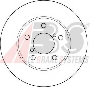 A.B.S. 16631 OE - Disque de frein cwaw.fr