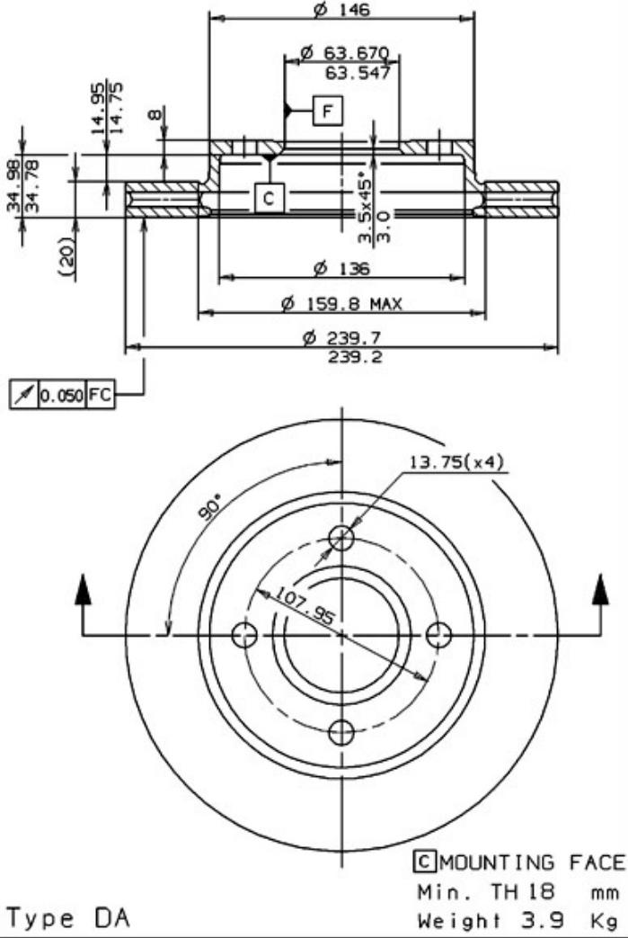 A.B.S. 09.6727.14 - Disque de frein cwaw.fr