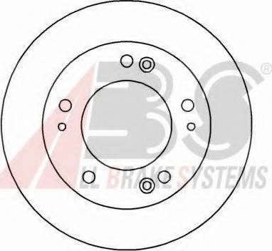 A.B.S. 16604 OE - Disque de frein cwaw.fr