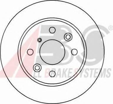 A.B.S. 16592 OE - Disque de frein cwaw.fr