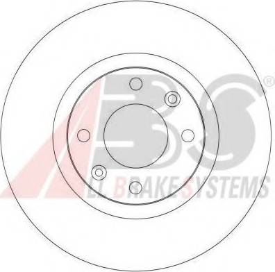 A.B.S. 17338 OE - Disque de frein cwaw.fr