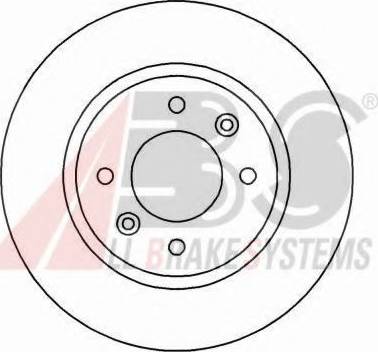 A.B.S. 15114 OE - Disque de frein cwaw.fr