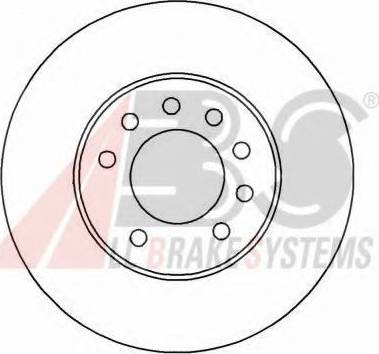 A.B.S. 16953 OE - Disque de frein cwaw.fr